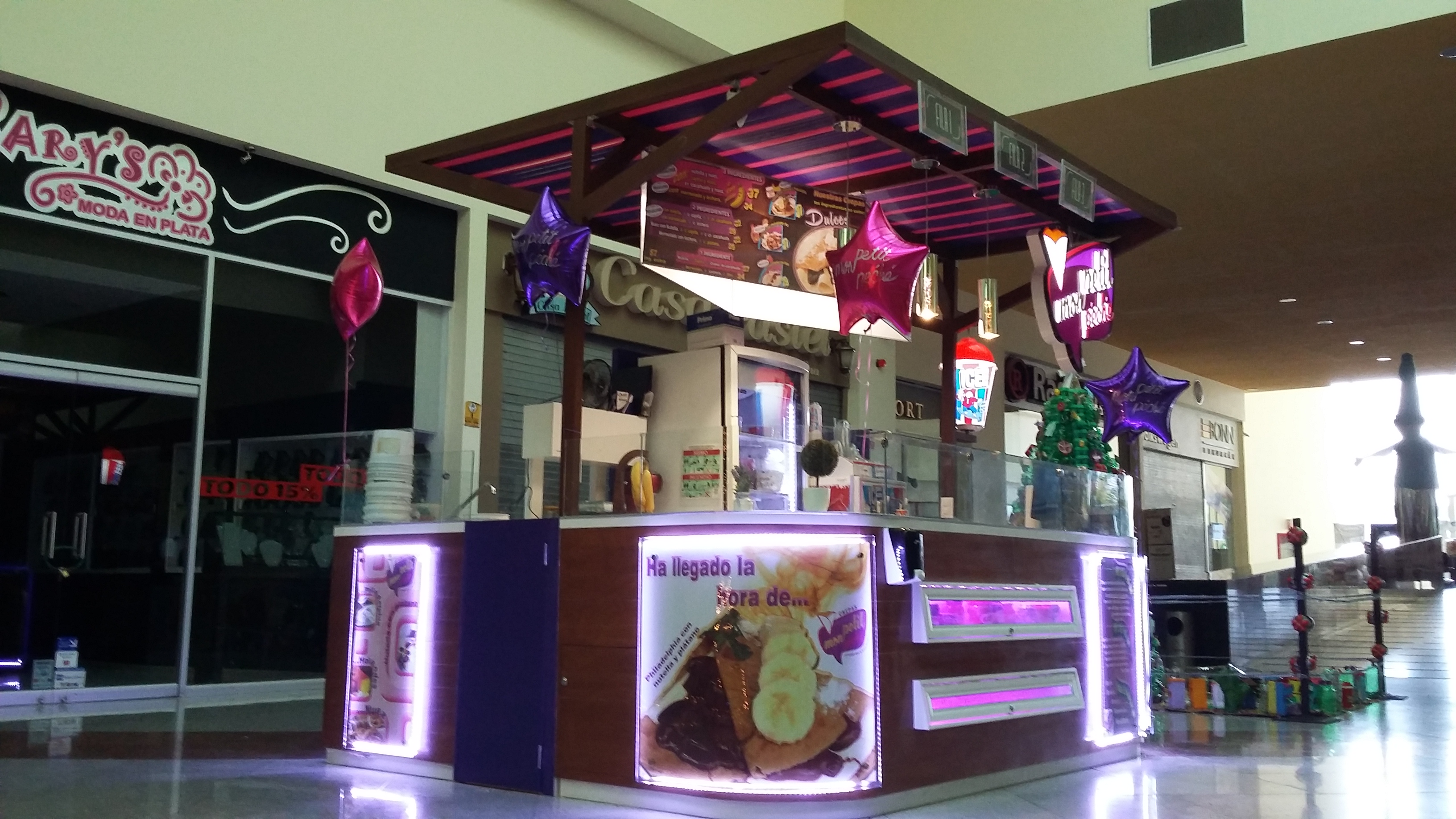 Stand/isla  de crepas